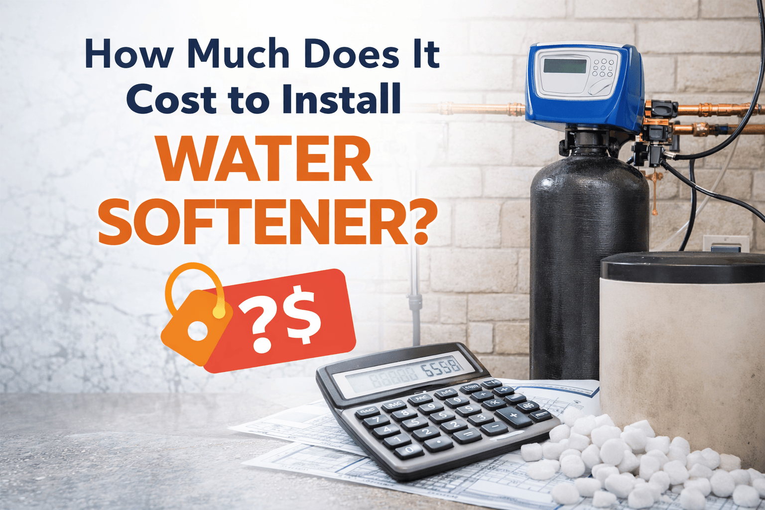 How Much Does It Cost to Install Water Softener Systems