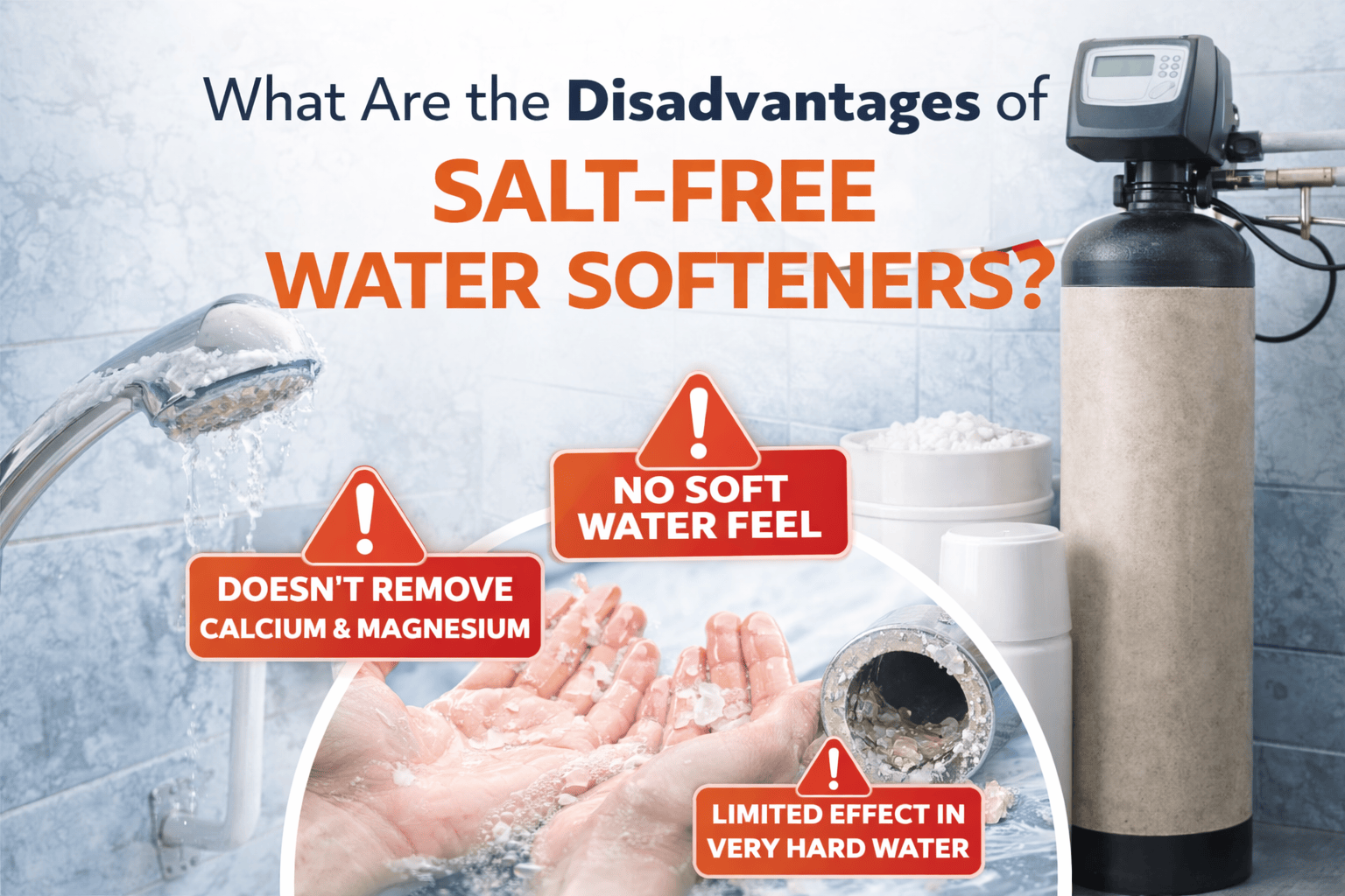 What Are the Disadvantages of Salt-Free Water Softeners
