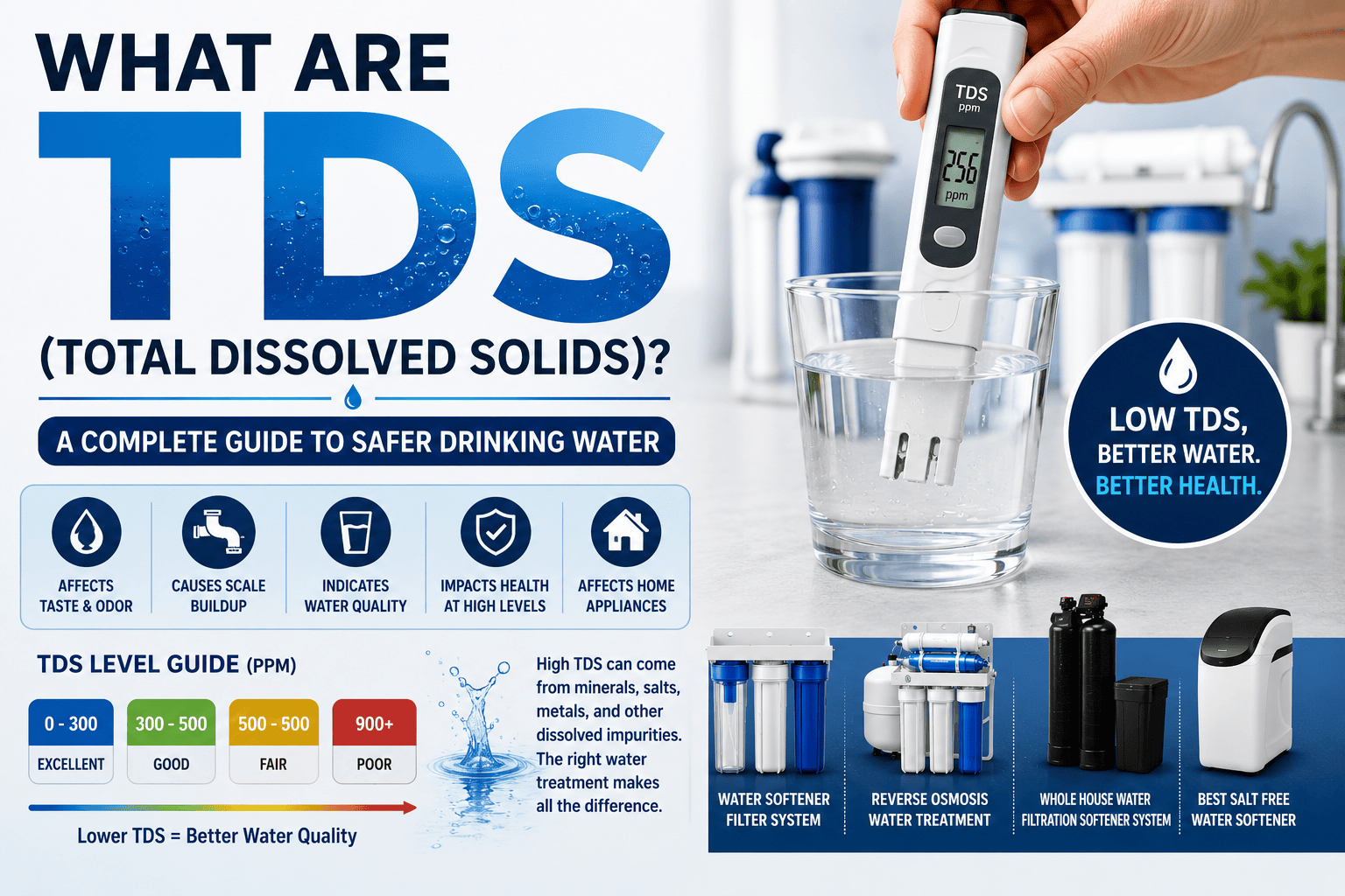 What Are TDS (Total Dissolved Solids) A Complete Guide to Safer Drinking Water
