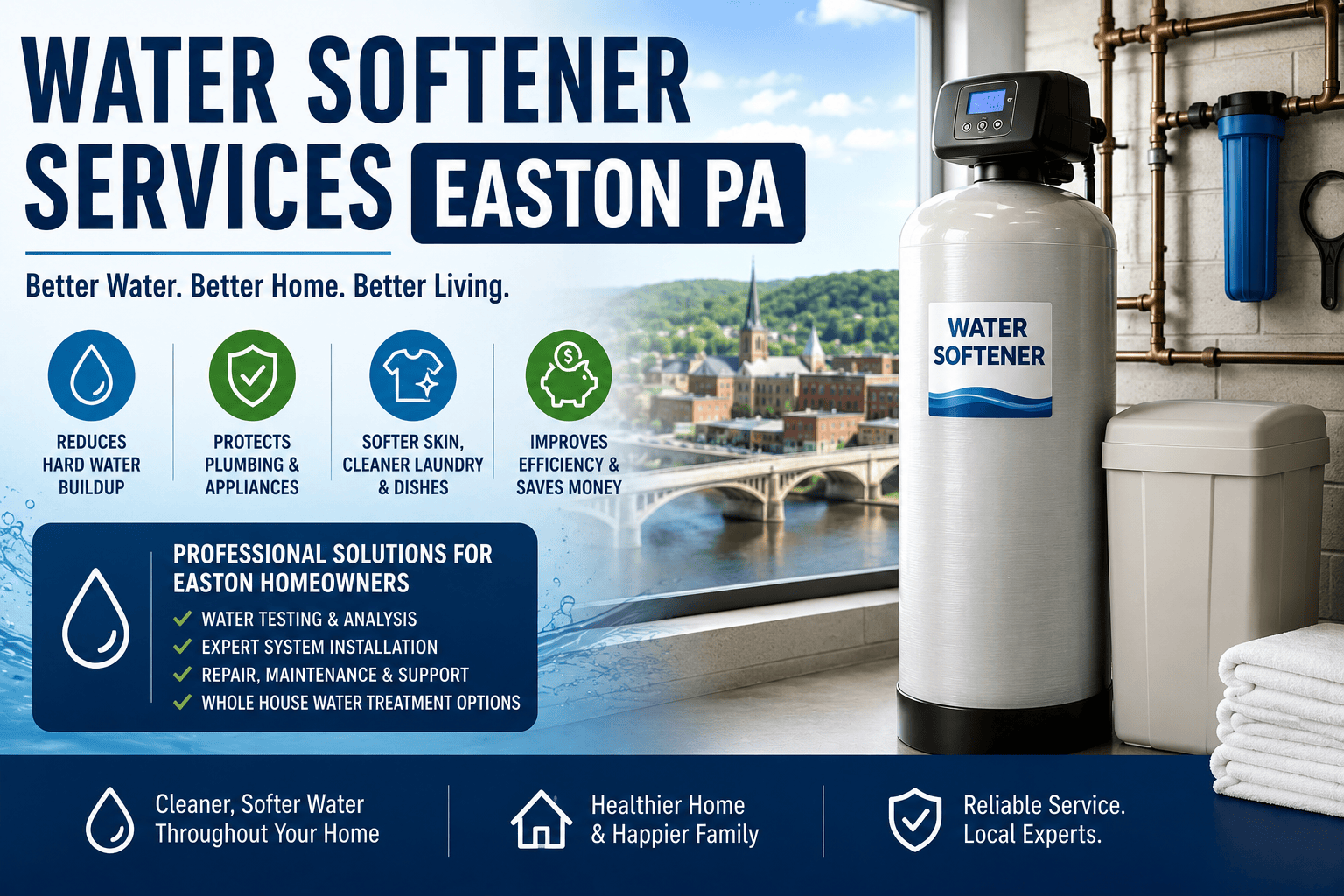 Water Softener Services Easton PA Everything Homeowners Need To Know About Hard Water Solutions