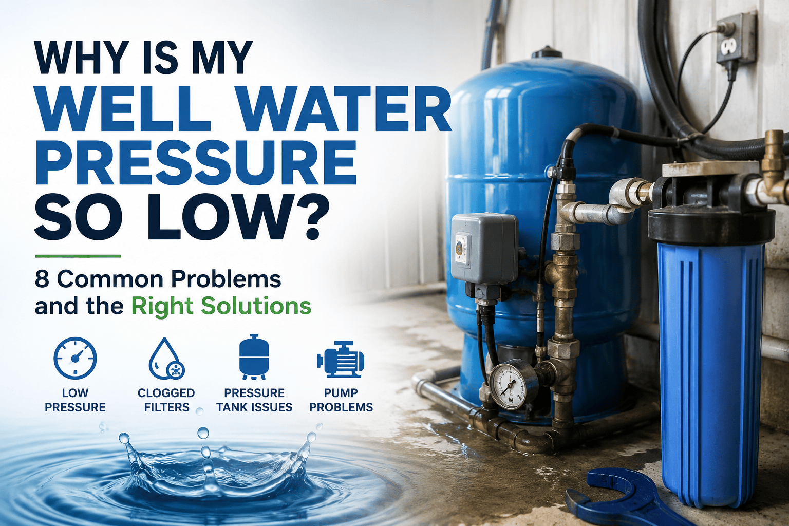 Why Is My Well Water Pressure So Low