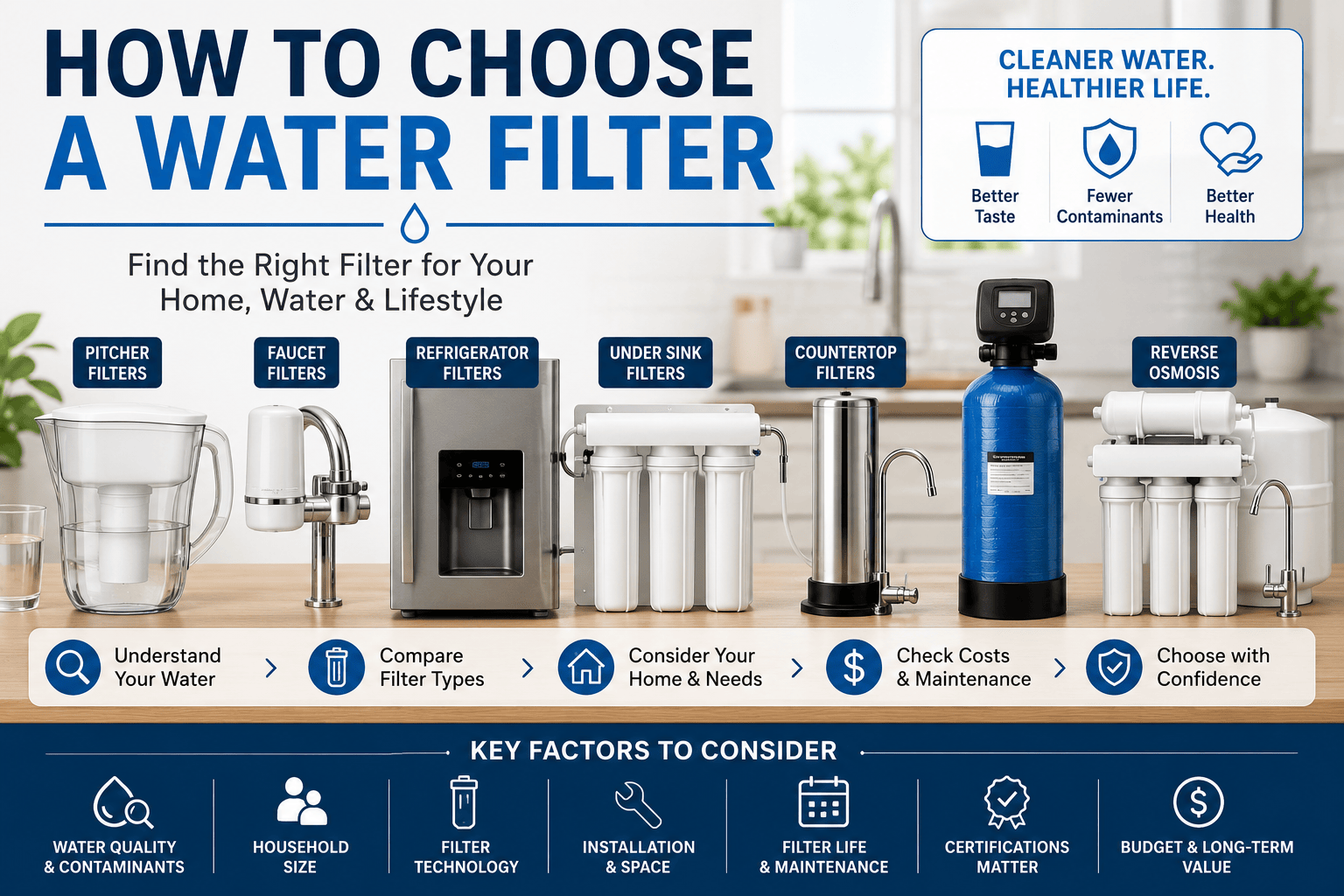 How to Choose a Water Filter