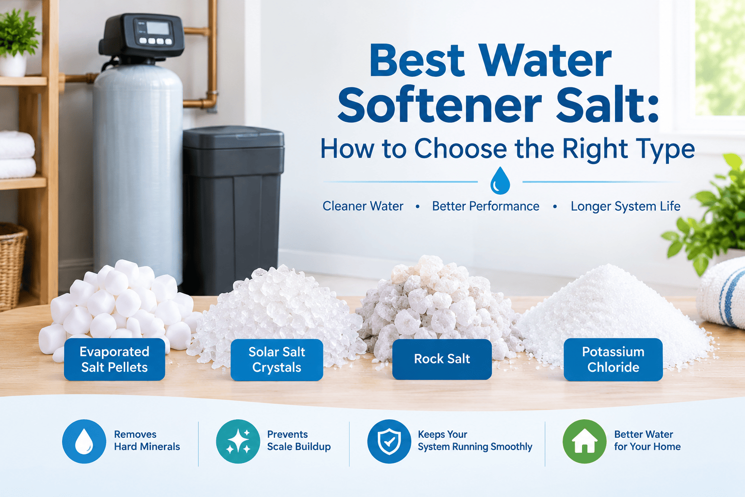 Best Water Softener Salt How to Choose the Right Type