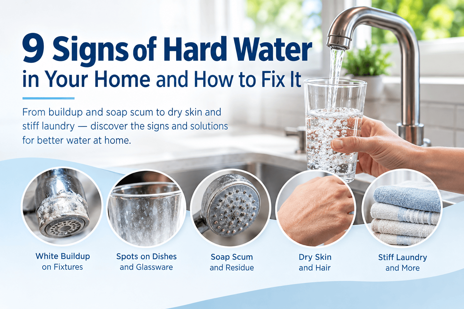 9 Signs of Hard Water in Your Home and How to Fix It