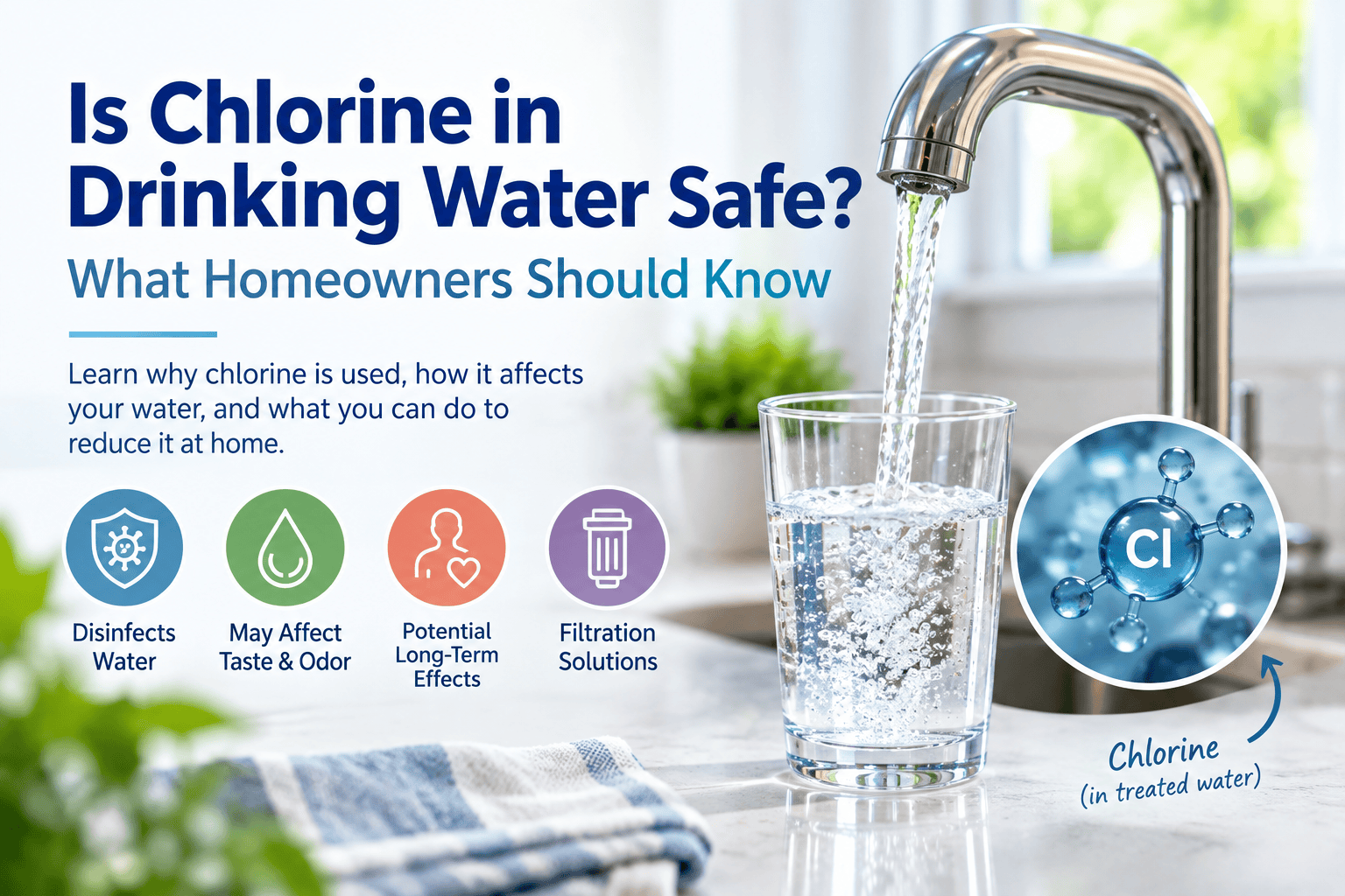 Is Chlorine in Drinking Water Safe What Homeowners Should Know