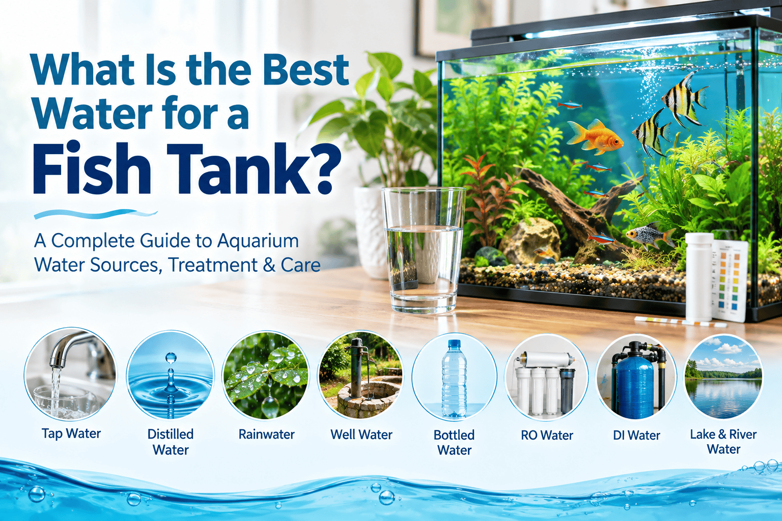 What Is the Best Water for a Fish Tank A Complete Aquarium Guide