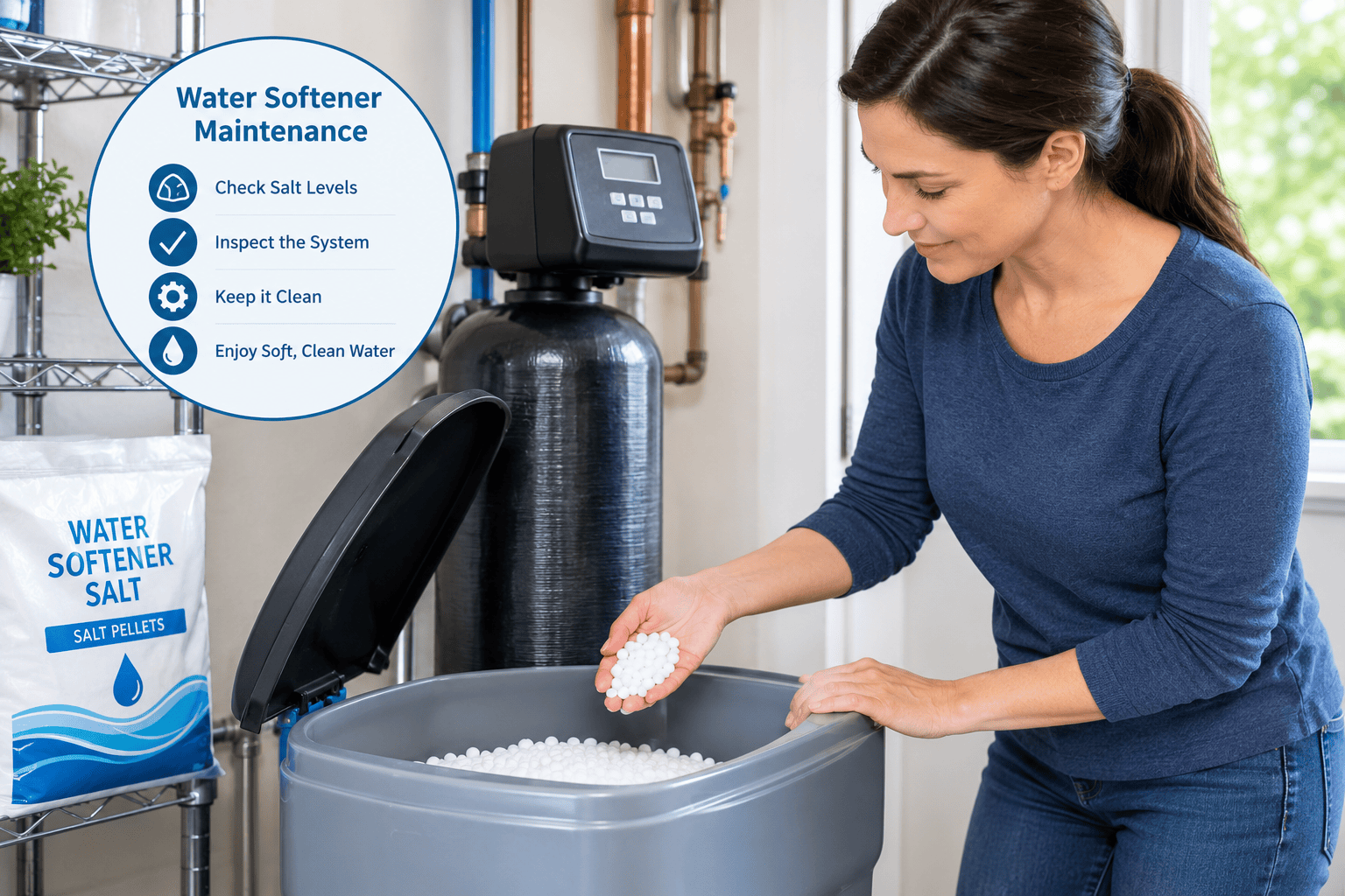 How to Use and Maintain a Water Softener A Homeowner's Guide
