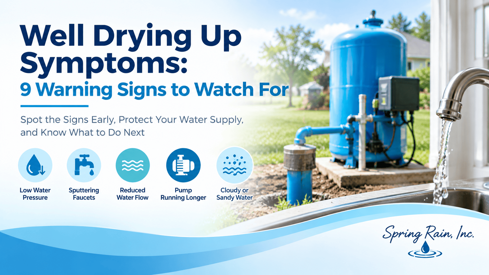 Well Drying Up Symptoms 9 Warning Signs to Watch For