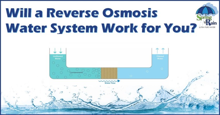 will reverse osmosis work