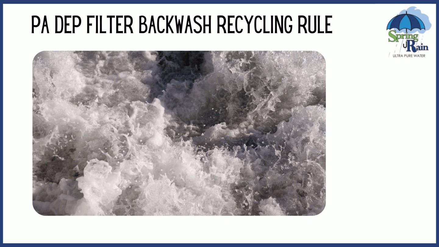 Pennsylvania DEP Filter Backwash Recycling Rule